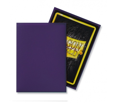 Sleeves Matte Purple (100 pieces) - Dragon Shield - productfoto 2