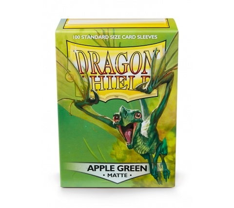 Sleeves Matte Apple Green (100 pieces)