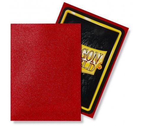 Sleeves Matte Ruby (100 pieces) - Dragon Shield - productfoto 2