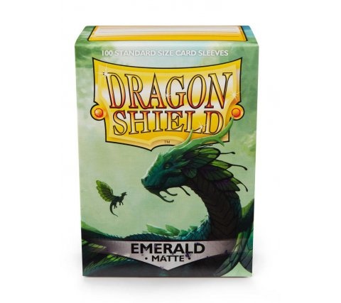 Sleeves Matte Emerald (100 pieces)