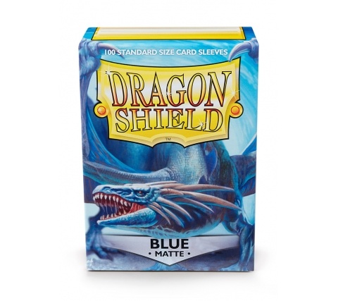 Sleeves Matte Blue (100 pieces)