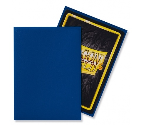 Sleeves Matte Blue (100 pieces) - Dragon Shield - productfoto 2