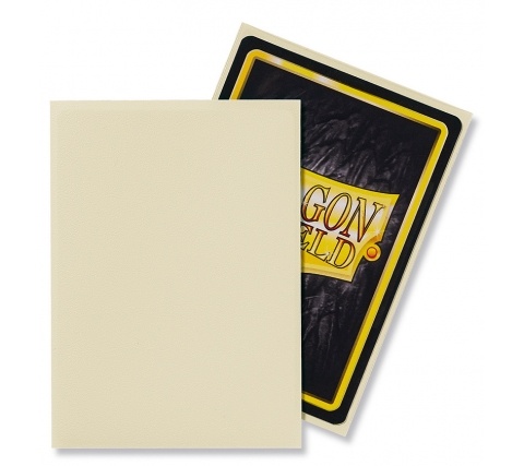 Sleeves Matte Ivory (100 pieces) - Dragon Shield - productfoto 2