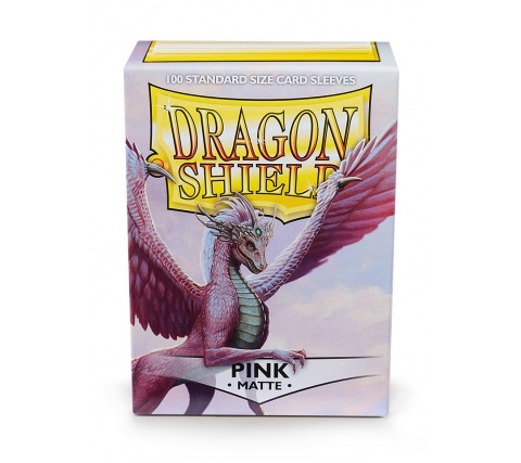 Sleeves Matte Pink (100 pieces)