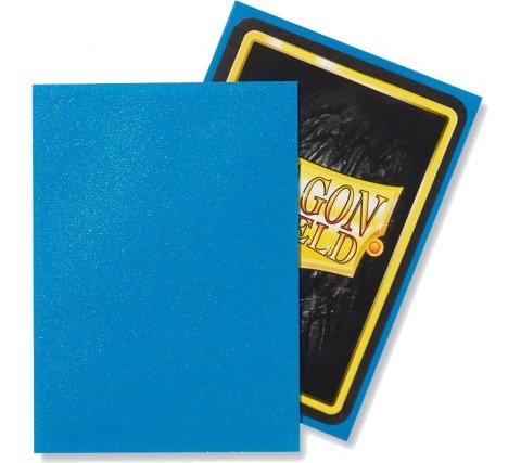 Sleeves Matte Sapphire (100 pieces) - Dragon Shield - productfoto 2