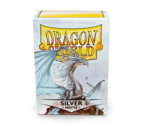 Sleeves Matte Silver (100 pieces)