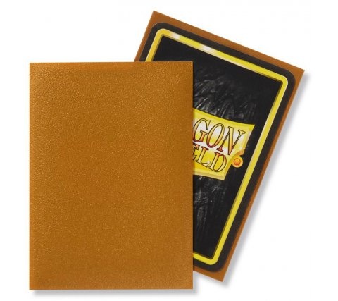 Sleeves Matte Gold (100 pieces) - Dragon Shield - productfoto 2