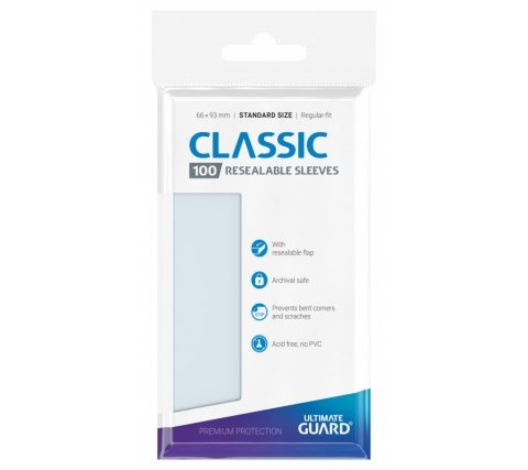 Resealable Sleeves Classic (100 pieces)