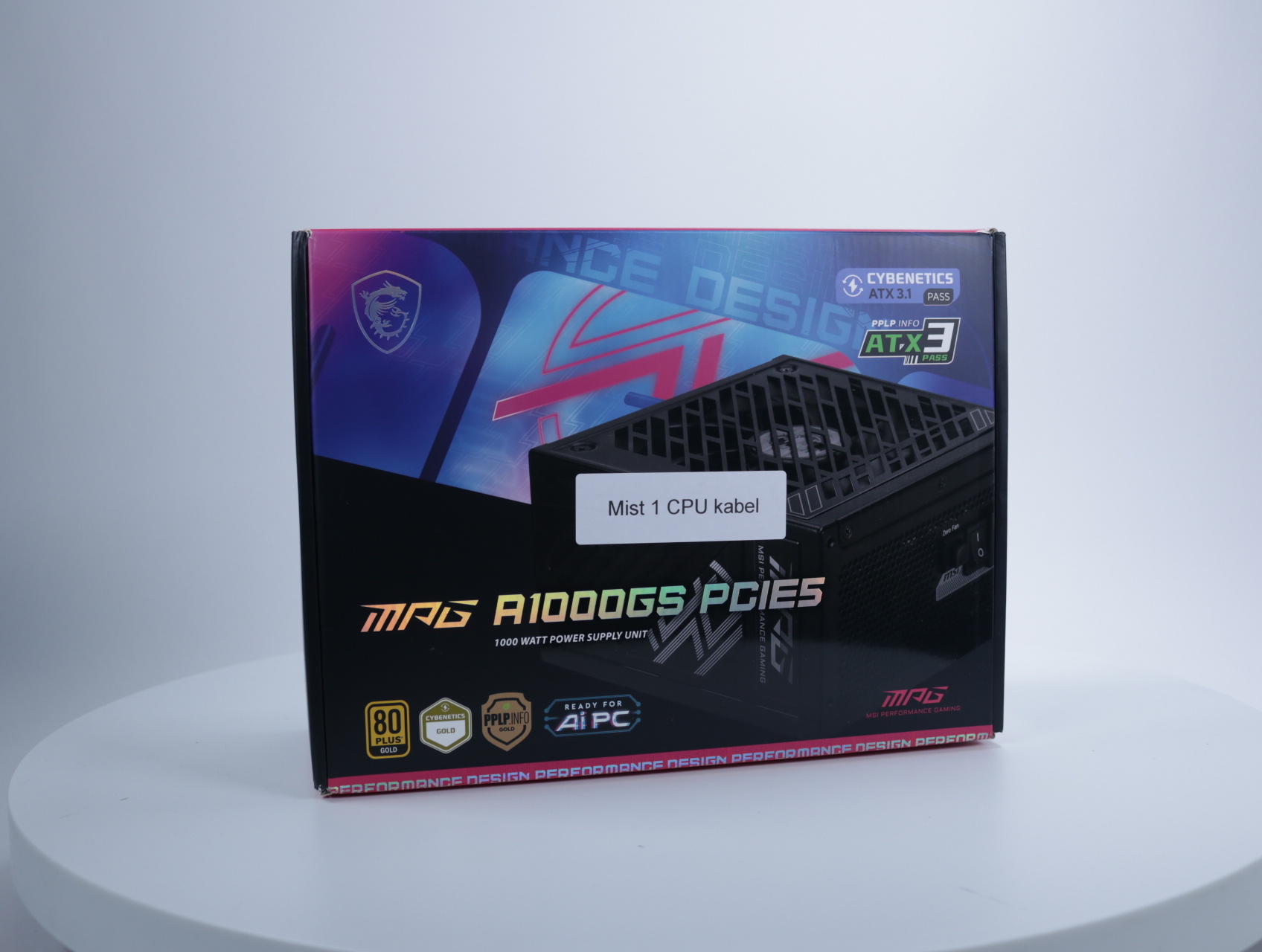 MPG A1000GS PCIE5