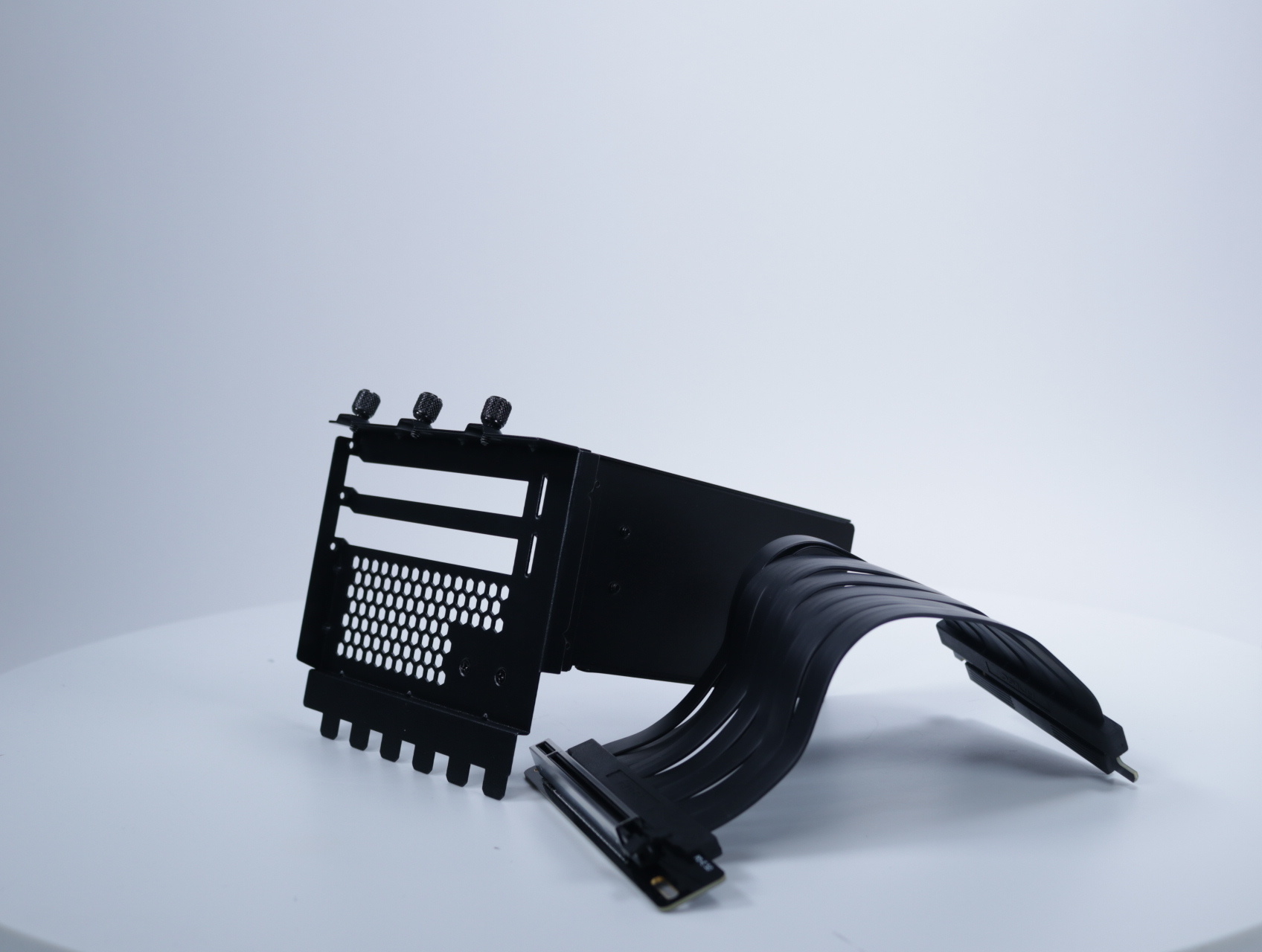 PCI-E 5.0 Black 200mm Riser Cable & Vertical Bracket - Antec - productfoto 2