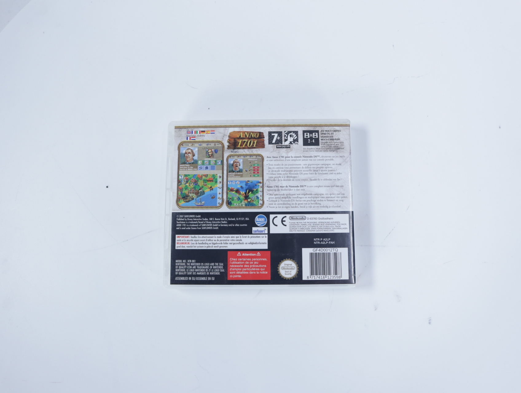 Nintendo DS - Anno 1701 - productfoto 2