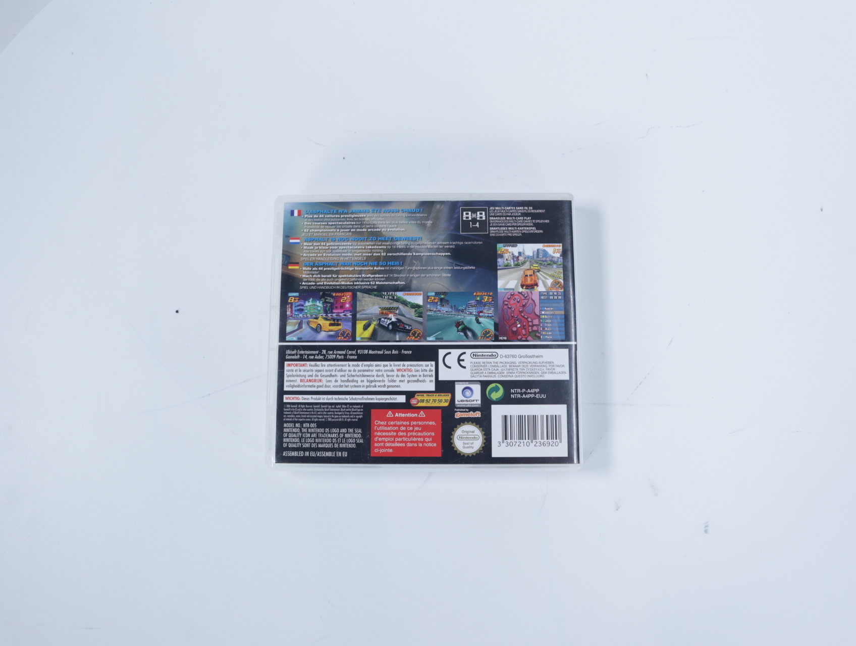 Nintendo DS - Asphalt 2: Urban GT - Gameloft - productfoto 2