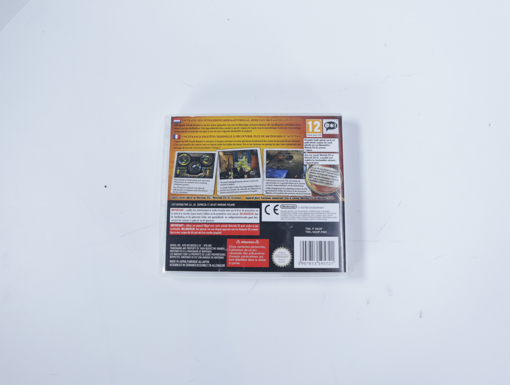 Nintendo DS - Crime Lab: Body of Evidence - City Interactive - productfoto 2