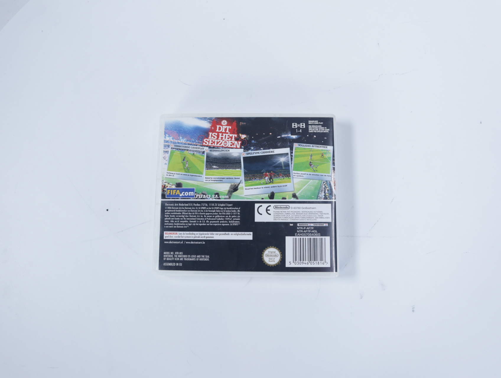 Nintendo DS - FIFA 07 - Exient Entertainment - productfoto 2