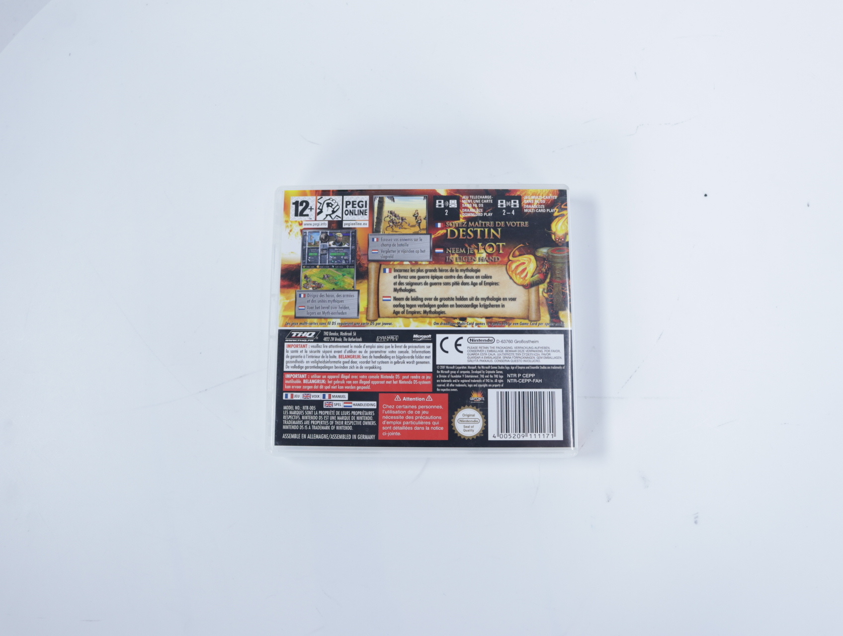 Nintendo DS - Age of Empires: Mythologies - productfoto 2