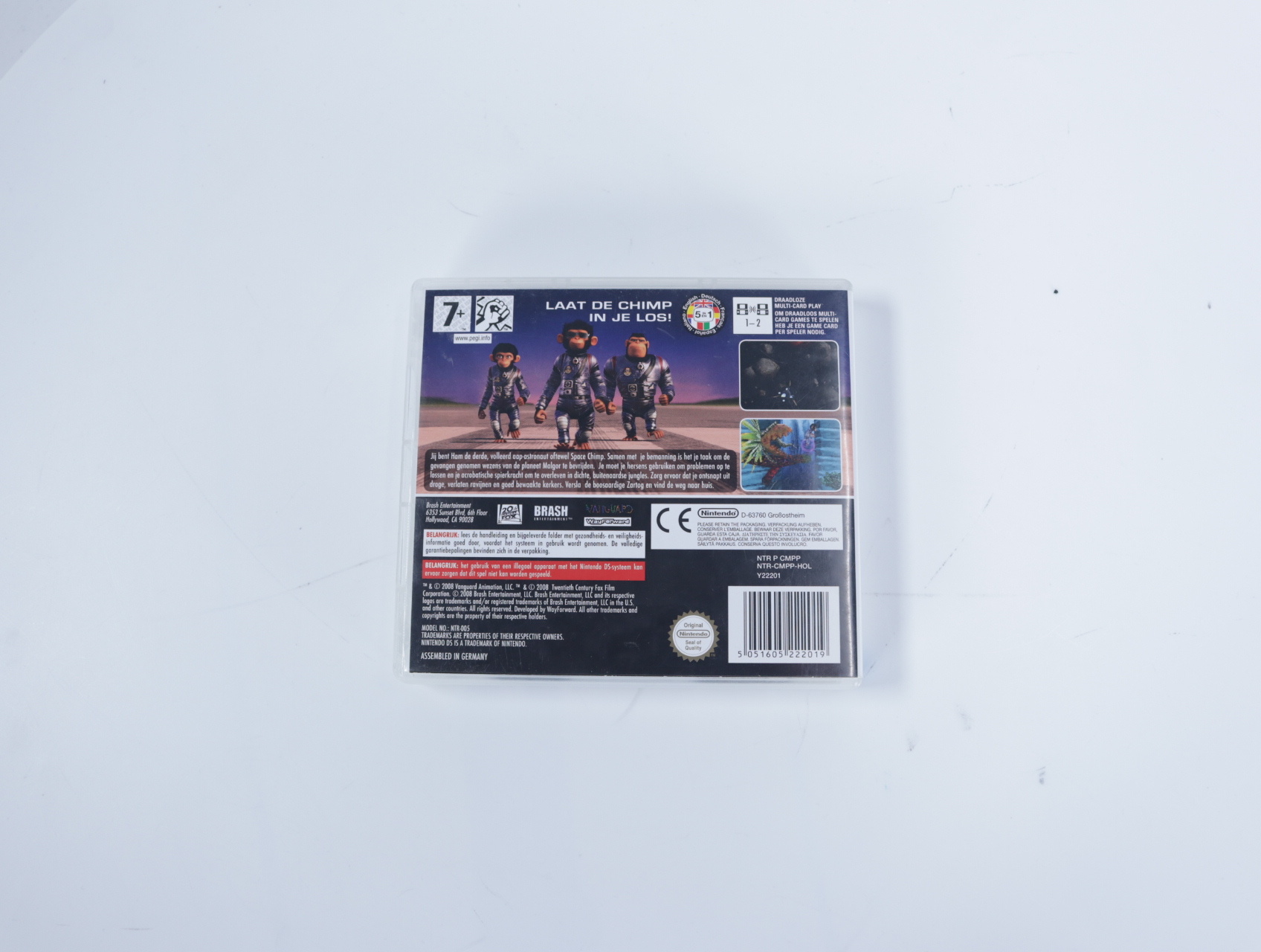 Nintendo DS - Space Chimps - productfoto 3