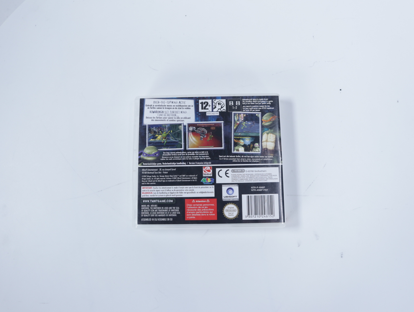 Nintendo DS - TMNT - productfoto 2
