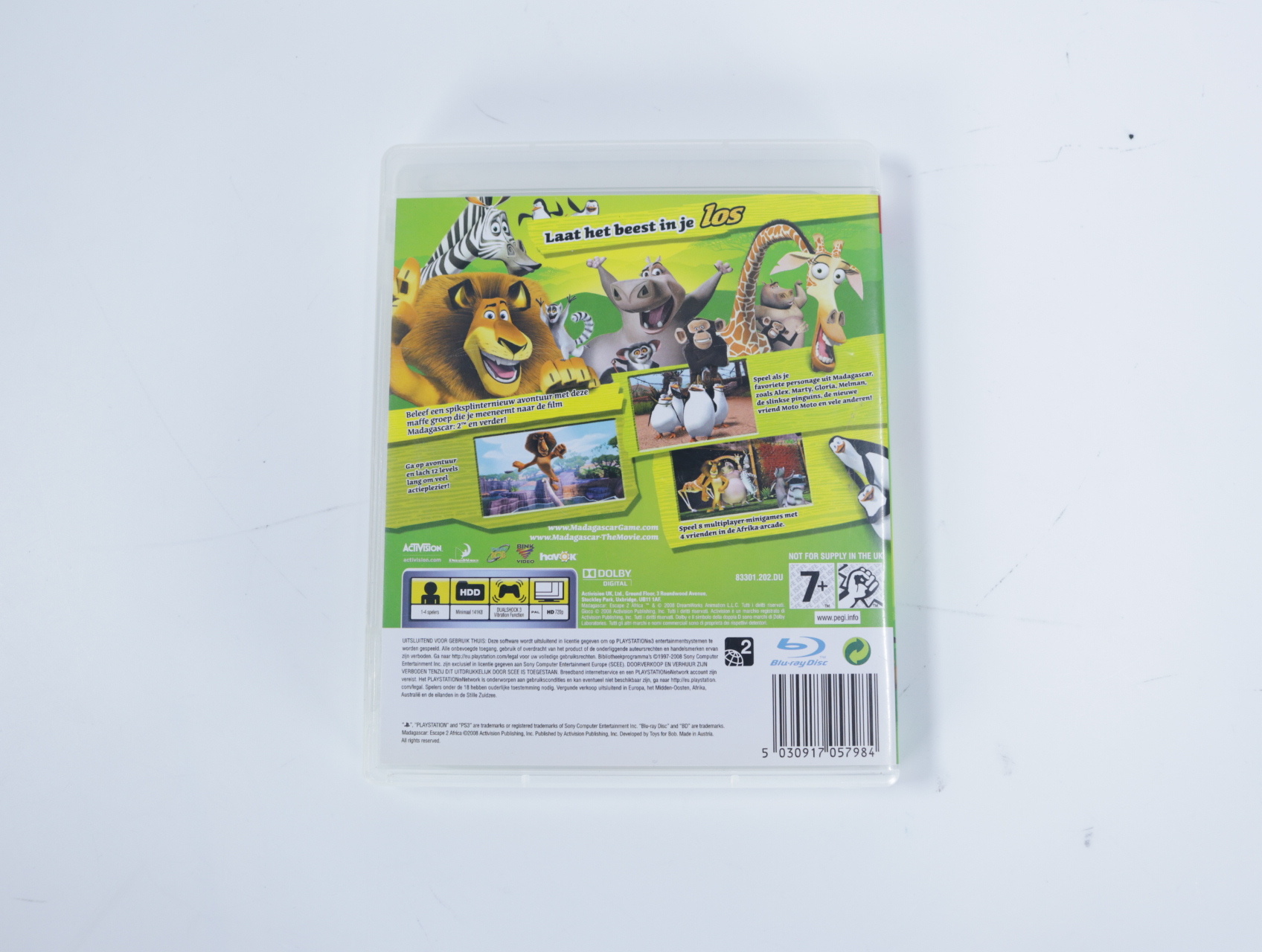 PlayStation 3 - Madagascar: Escape 2 Africa - productfoto 2
