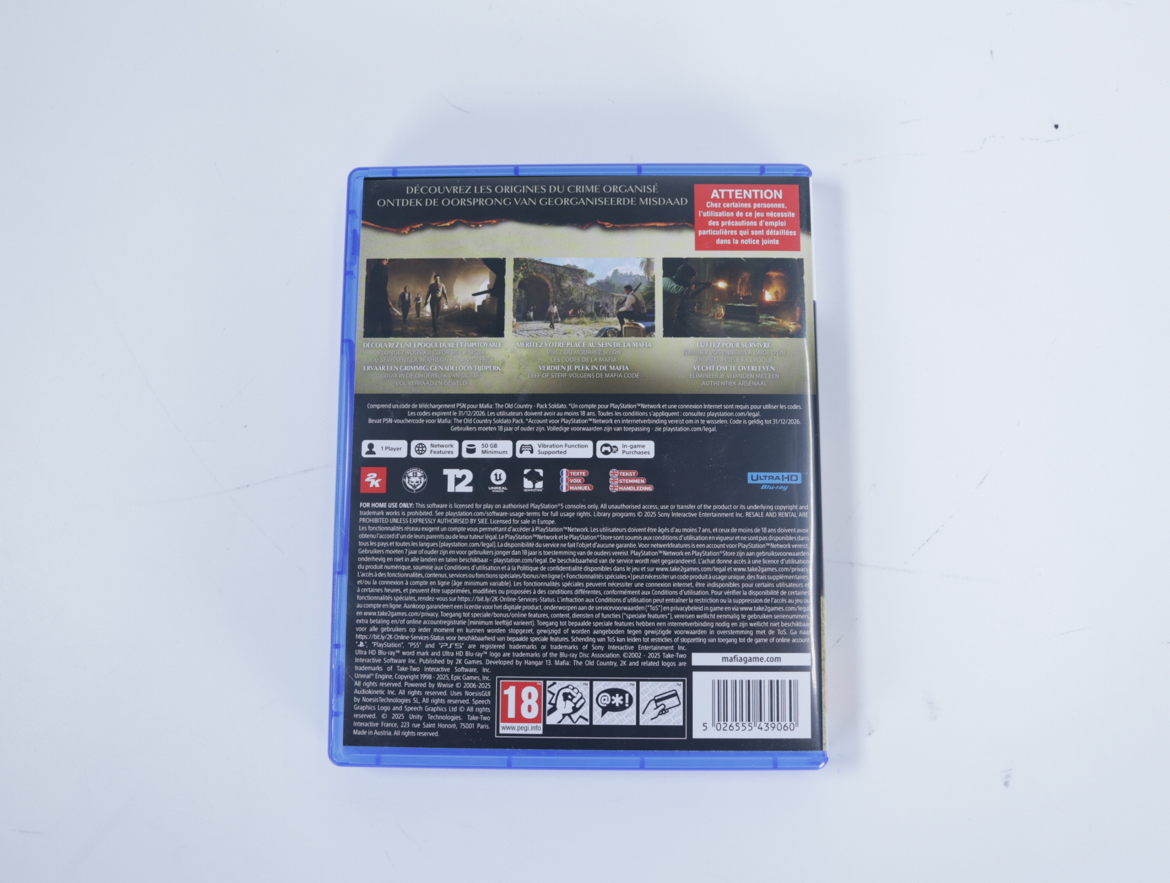 Playstation 5 - Mafia The Old Country (Gebruikt) - Gebruikt - productfoto 2