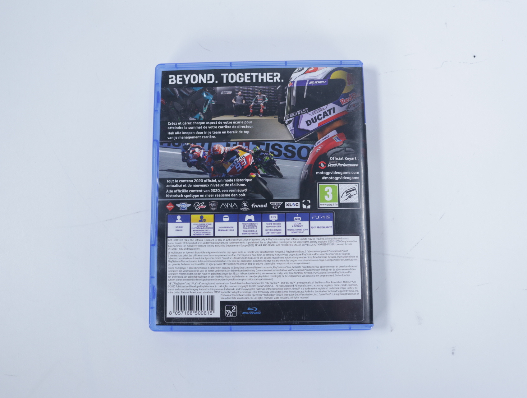 Playstation 4 - MotoGP 20 (Gebruikt) - Gebruikt - productfoto 2