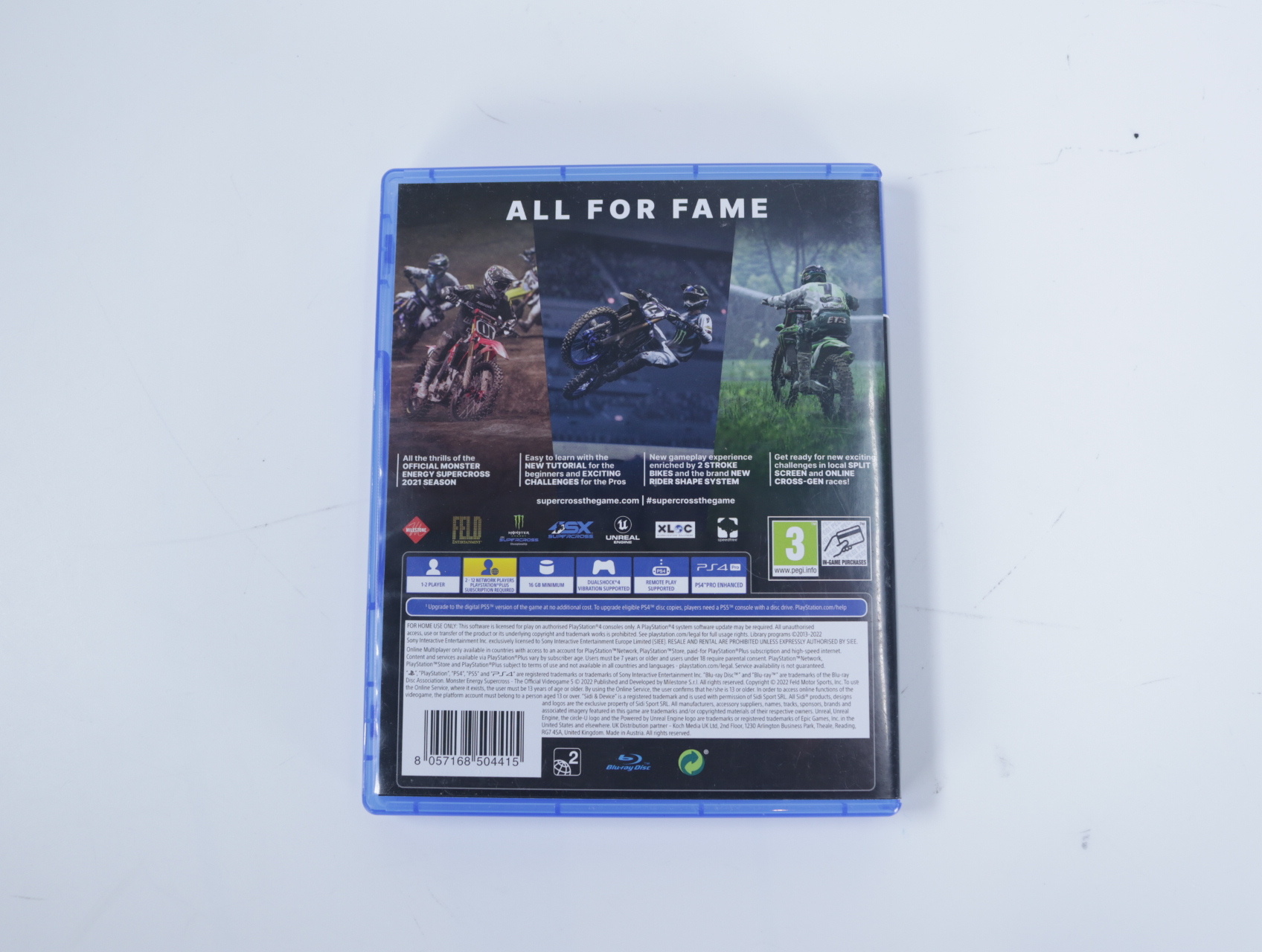 Playstation 4 - Monster Energy AMA Supercross Championship The Official VideoGame (Gebrui… - Gebruikt - productfoto 2