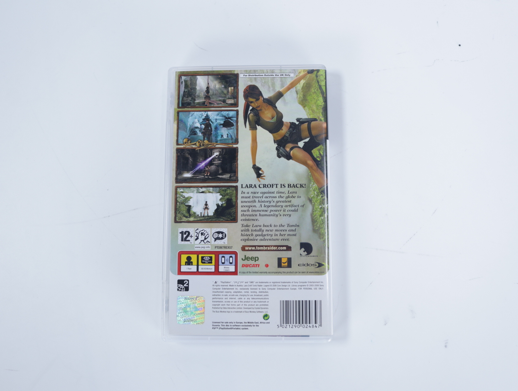 PlayStation Portable - Tomb Raider: Legend - productfoto 2