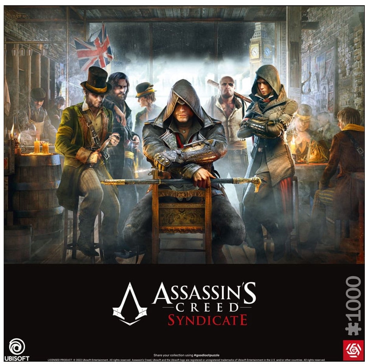 Assassin's Creed Syndicate: The Tavern - Puzzel 1000 stukjes - Assassin's Creed - productfoto 2