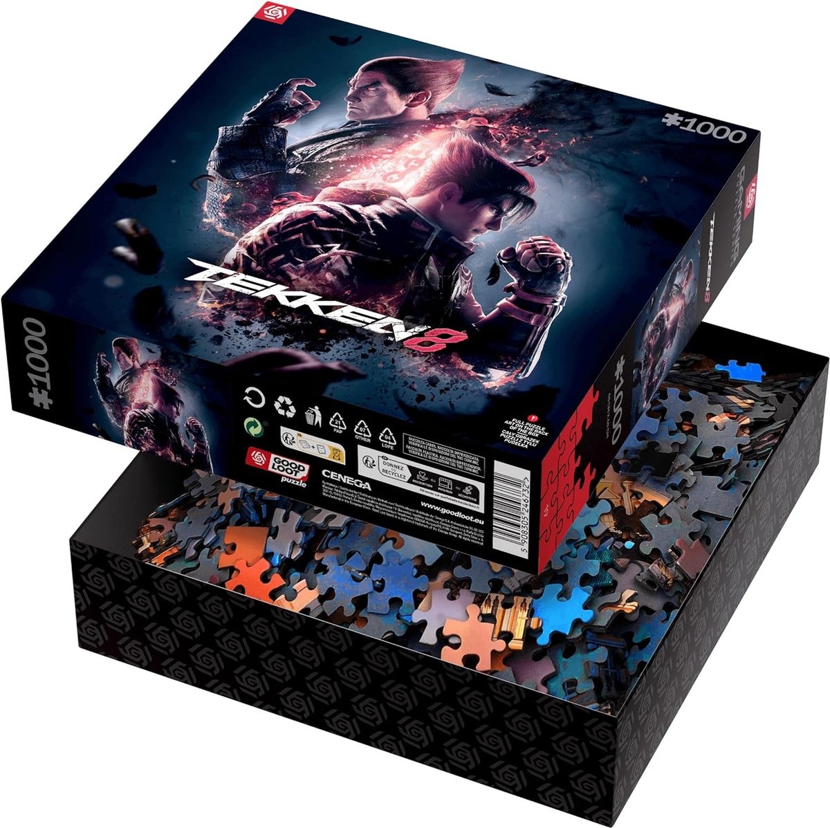 Tekken 8 - Puzzel 1000 Stukjes - Game Puzzel met Jin en Kazuya - productfoto 6