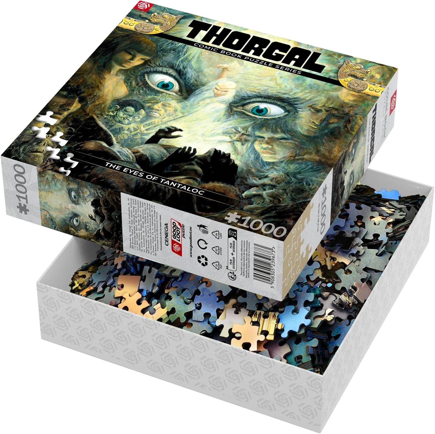 Cenega Comic Book Puzzle: Thorgal - The Eyes of Tanatloc - Puzzel 1000 stukjes - productfoto 3