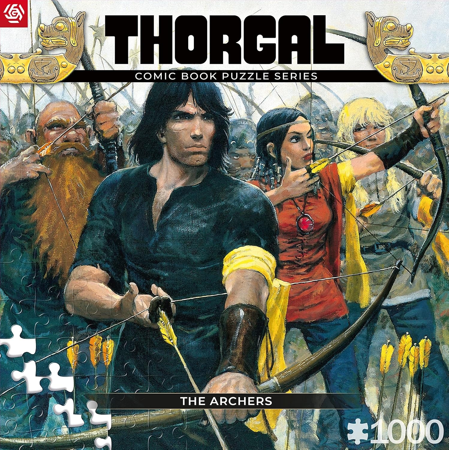 THORGAL - The Archers - Puzzel 1000 stukjes - productfoto 4