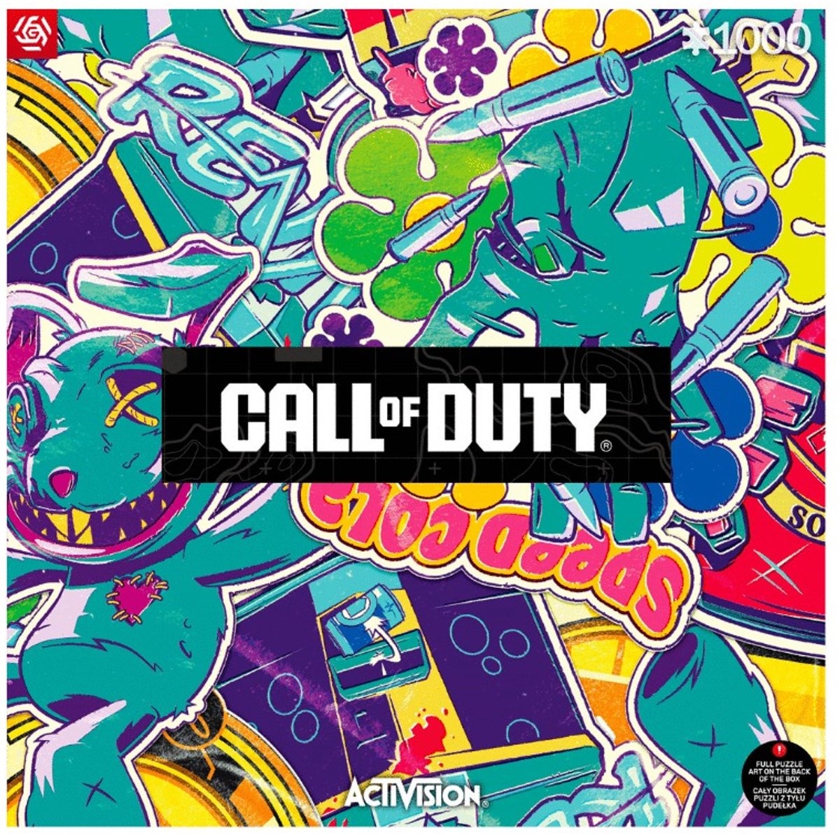 Call of Duty Zombies Collage Puzzel - Puzzel 1000 Stukjes