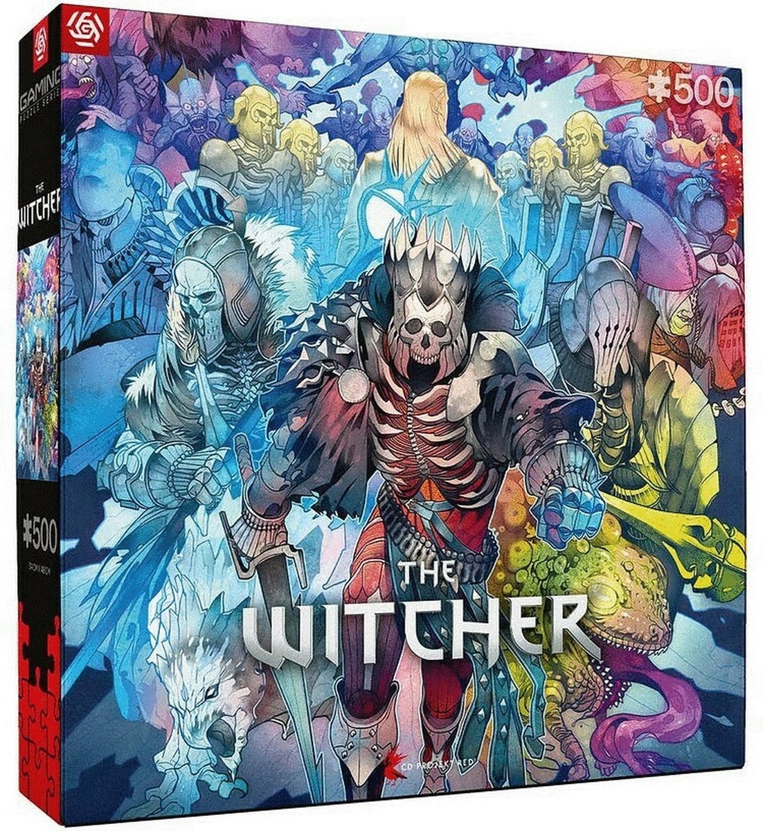 The Witcher: Monster Faction Legpuzzel - Puzzel 500 stukjes - productfoto 3