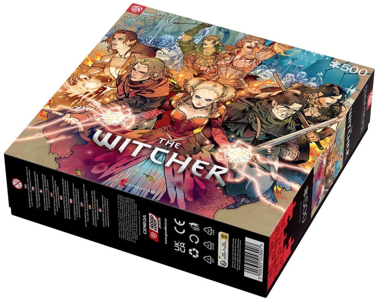 The Witcher Gaming Puzzle Scoia'tael - Puzzel 500 stukjes - productfoto 4