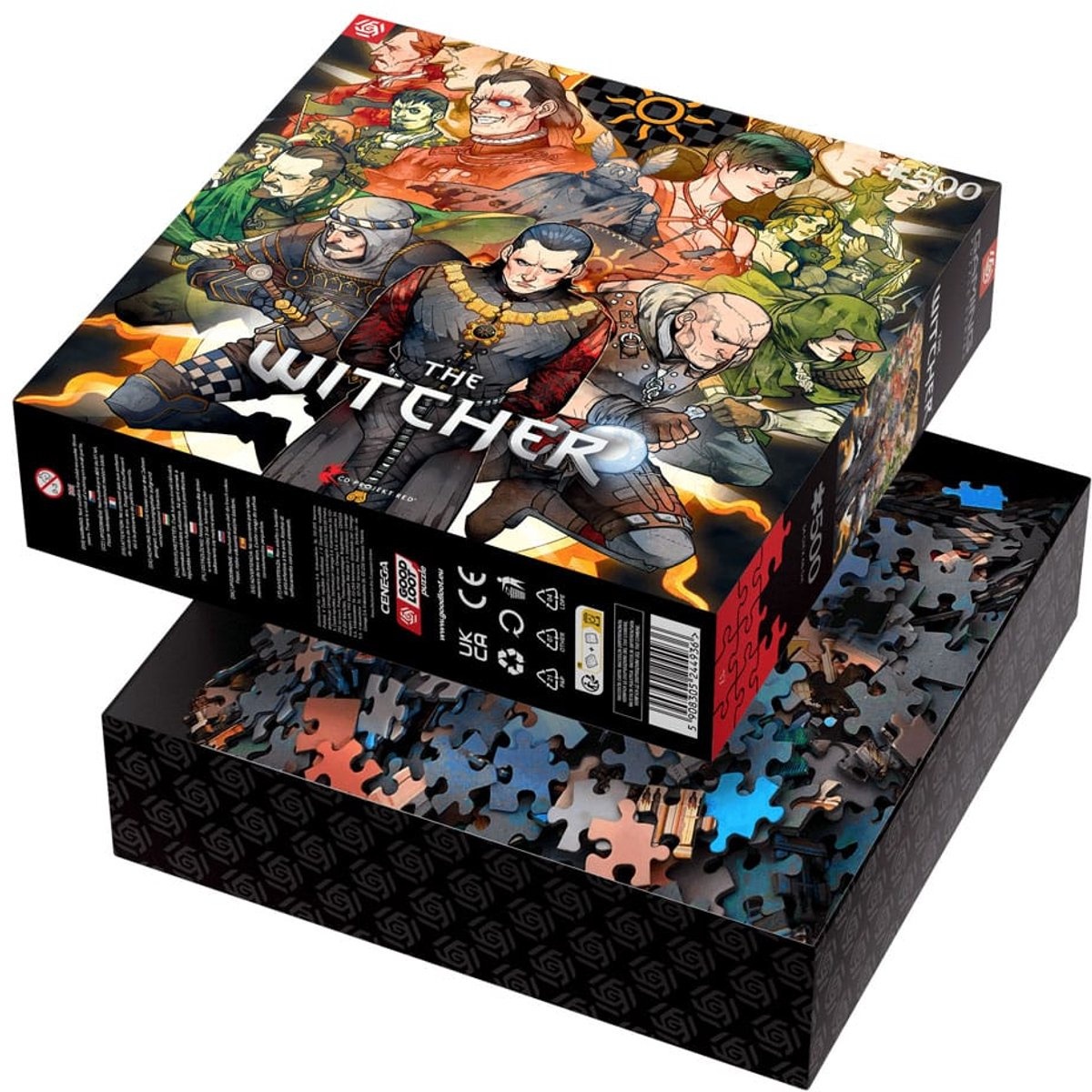 The Witcher Gaming Puzzle Nilfgaard - Puzzel 500 stukjes - productfoto 3