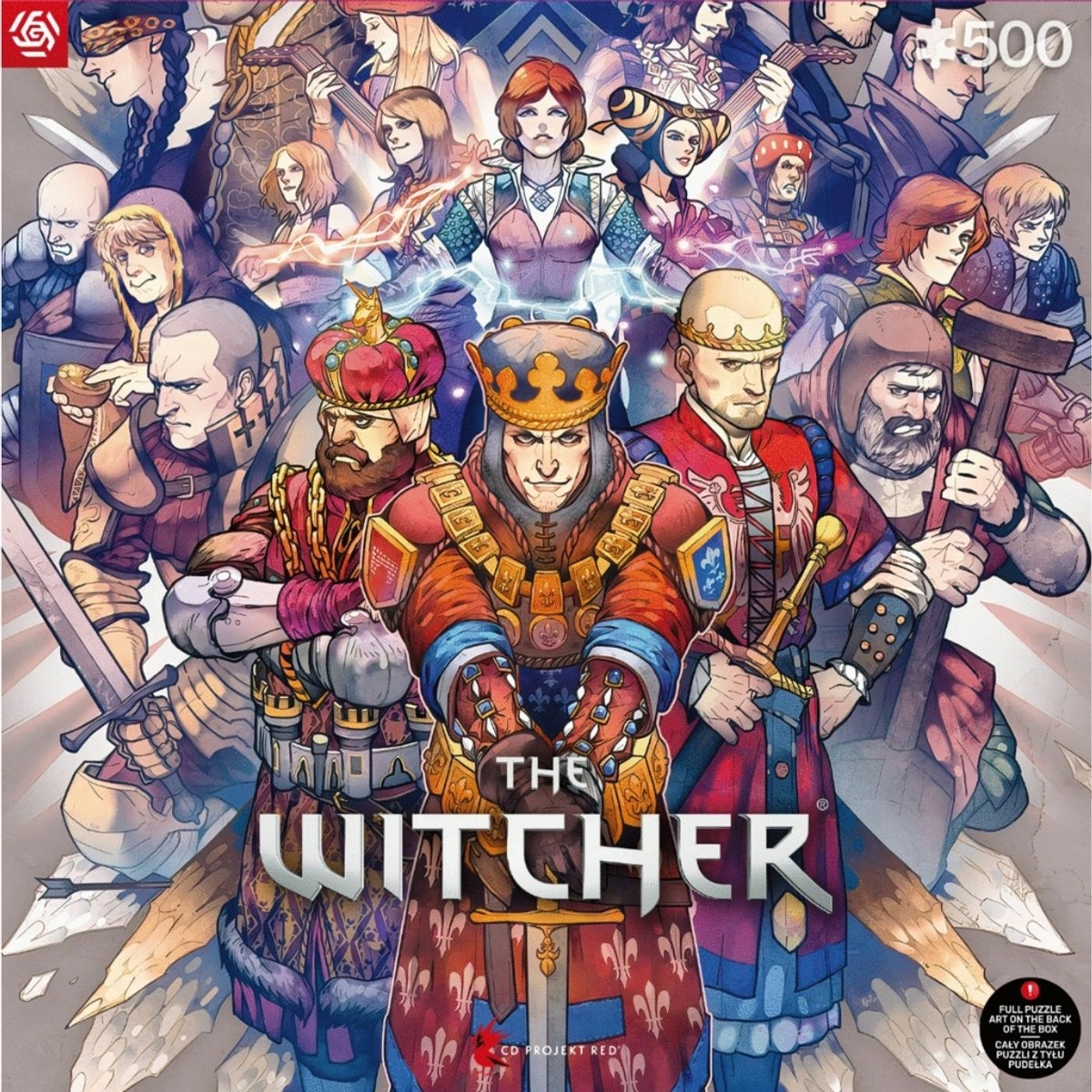 The Witcher Northern Realms - Puzzel 500 stukjes