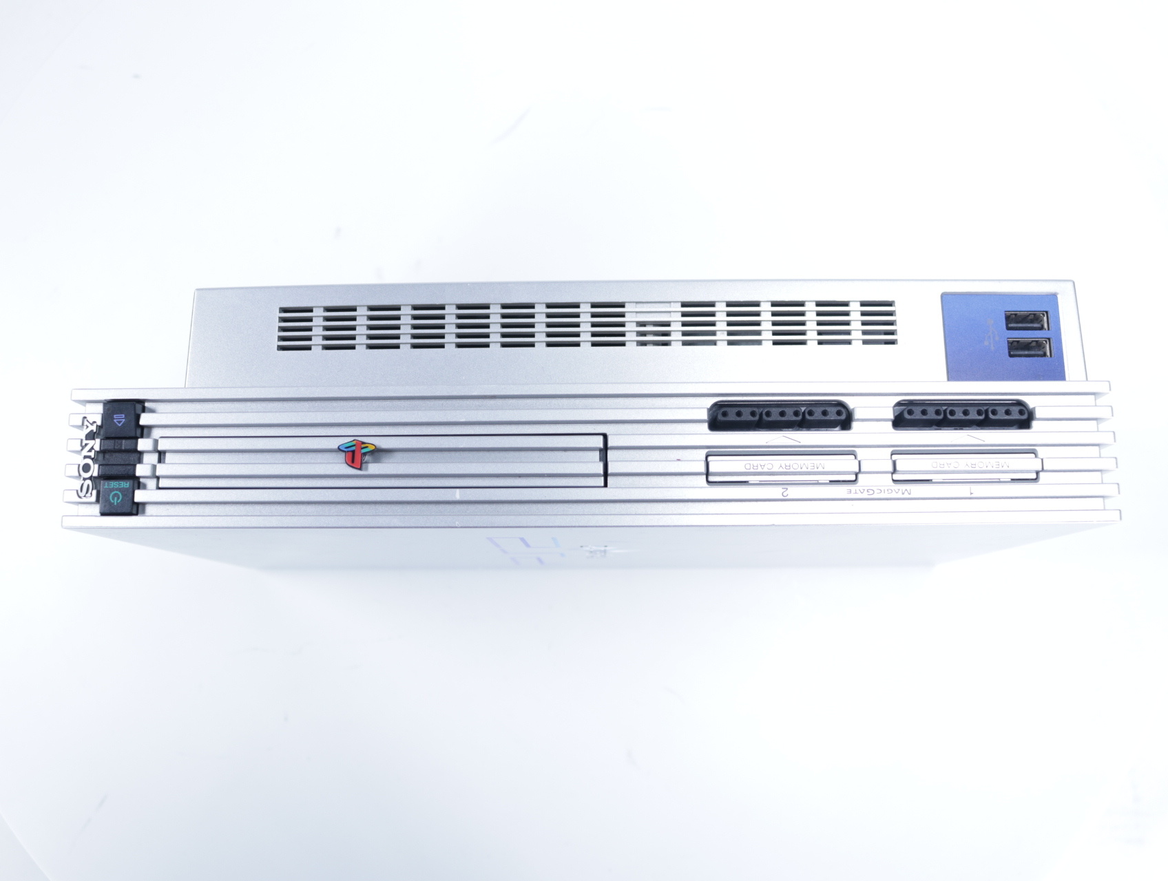 PlayStation 2 - Console Compleet Silver Prestige Line [SCPH-50004SS] - Sony Computer Entertainment - productfoto 5