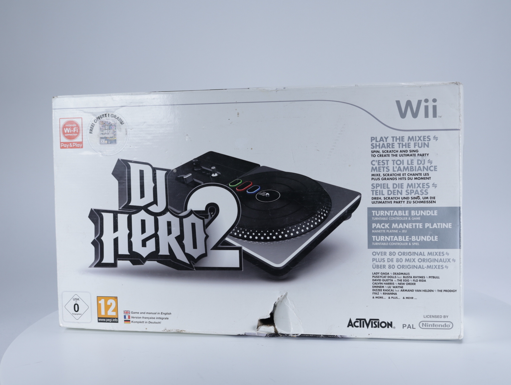Wii - DJ Hero 2 [No Game]