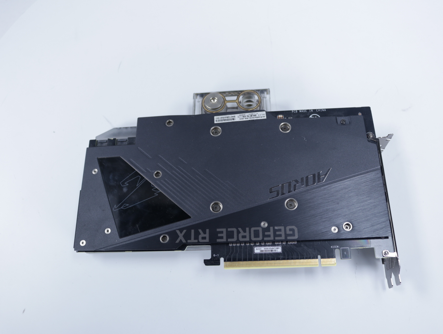 Aorus GeForce RTX 3080 LHR Xtreme Waterforce WB 10G [Tweedekansje] - productfoto 2