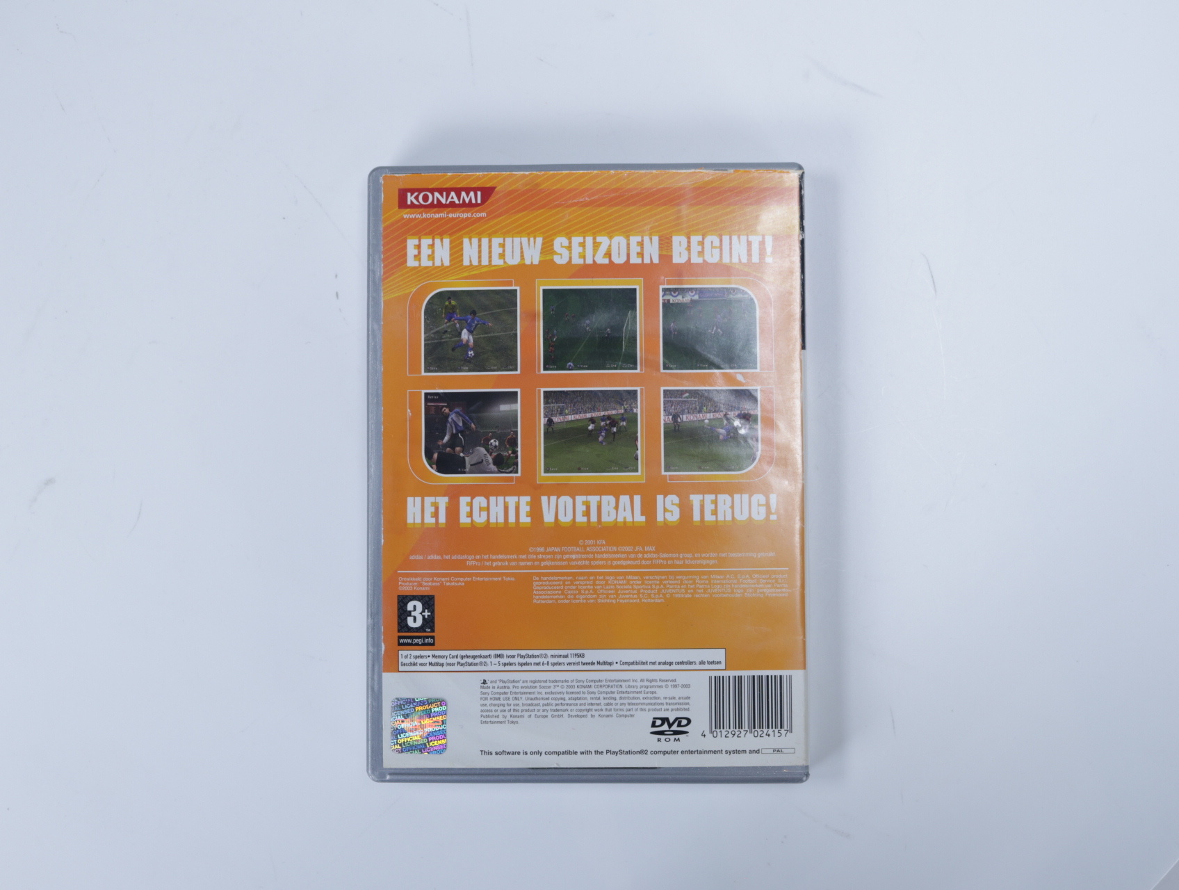 PlayStation 2 - Pro Evolution Soccer 3 - productfoto 3