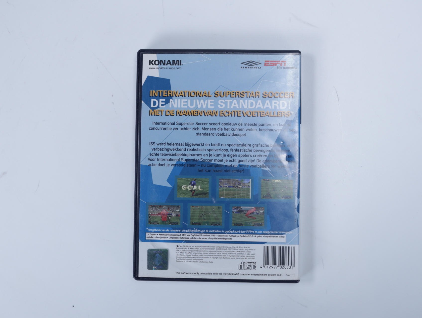 PlayStation 2 - ISS Pro Evolution Soccer - productfoto 3