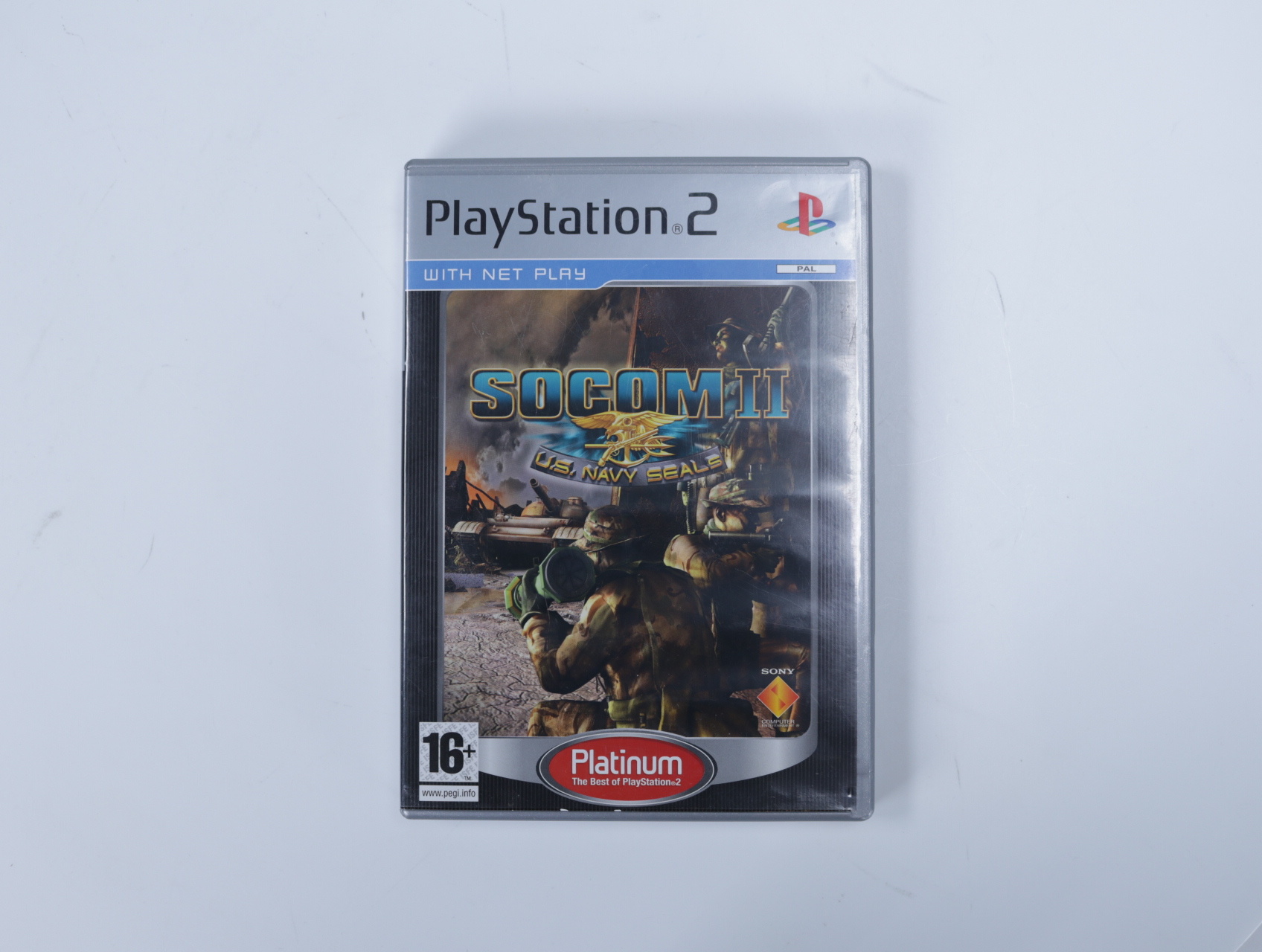 PlayStation 2 - SOCOM II: U.S. Navy SEALs [Platinum Hits] - - (No Manual)