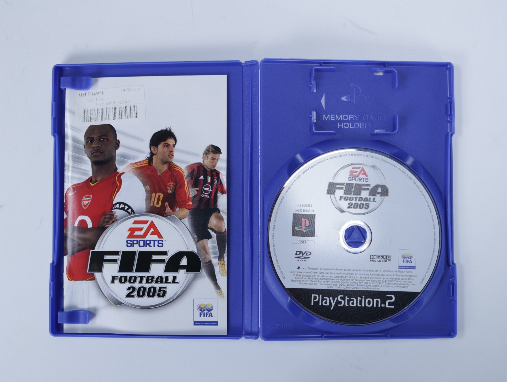 PlayStation 2 - FIFA Football 2005 - productfoto 2