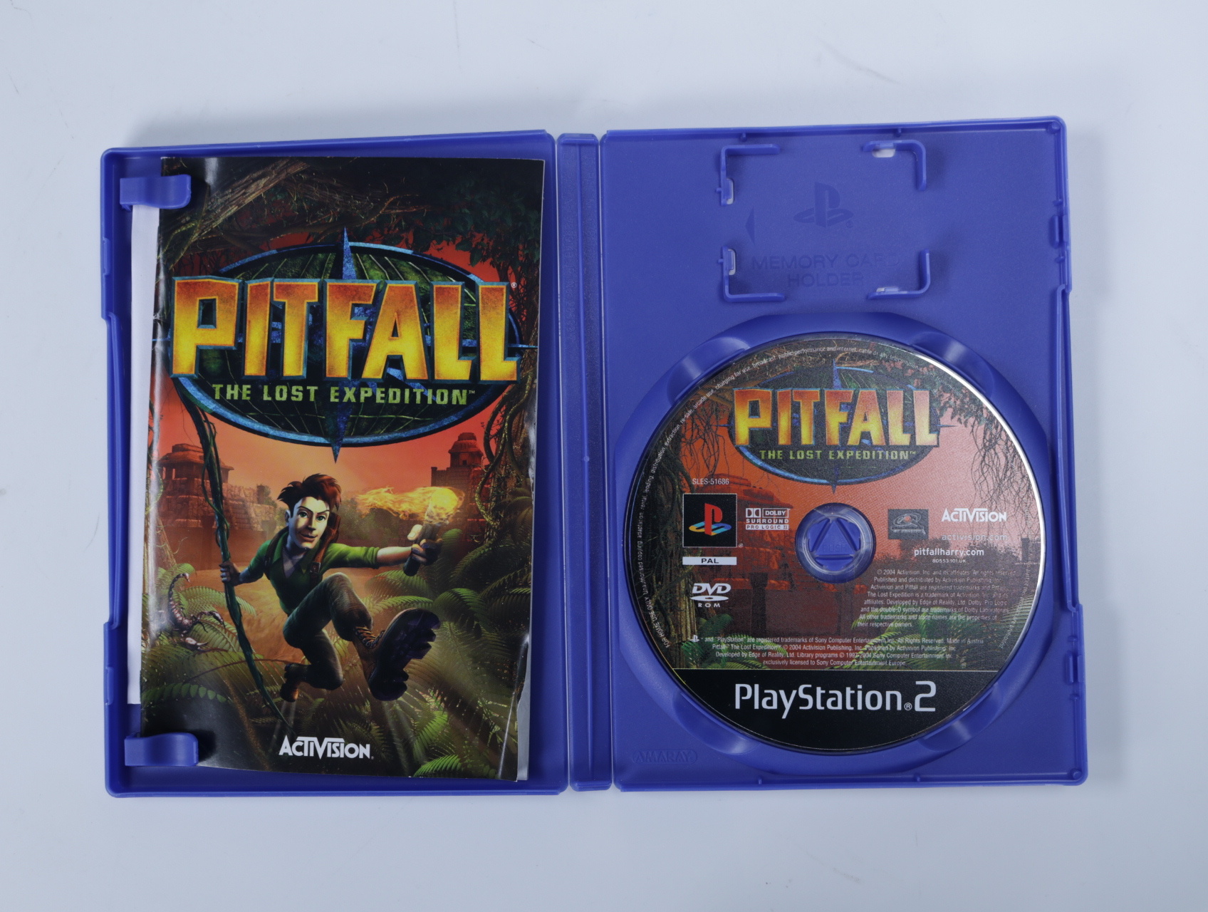 PlayStation 2 - Pitfall: The Lost Expedition - productfoto 2
