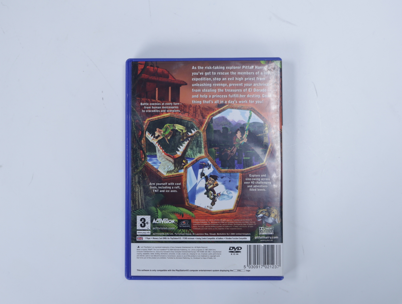 PlayStation 2 - Pitfall: The Lost Expedition - productfoto 3