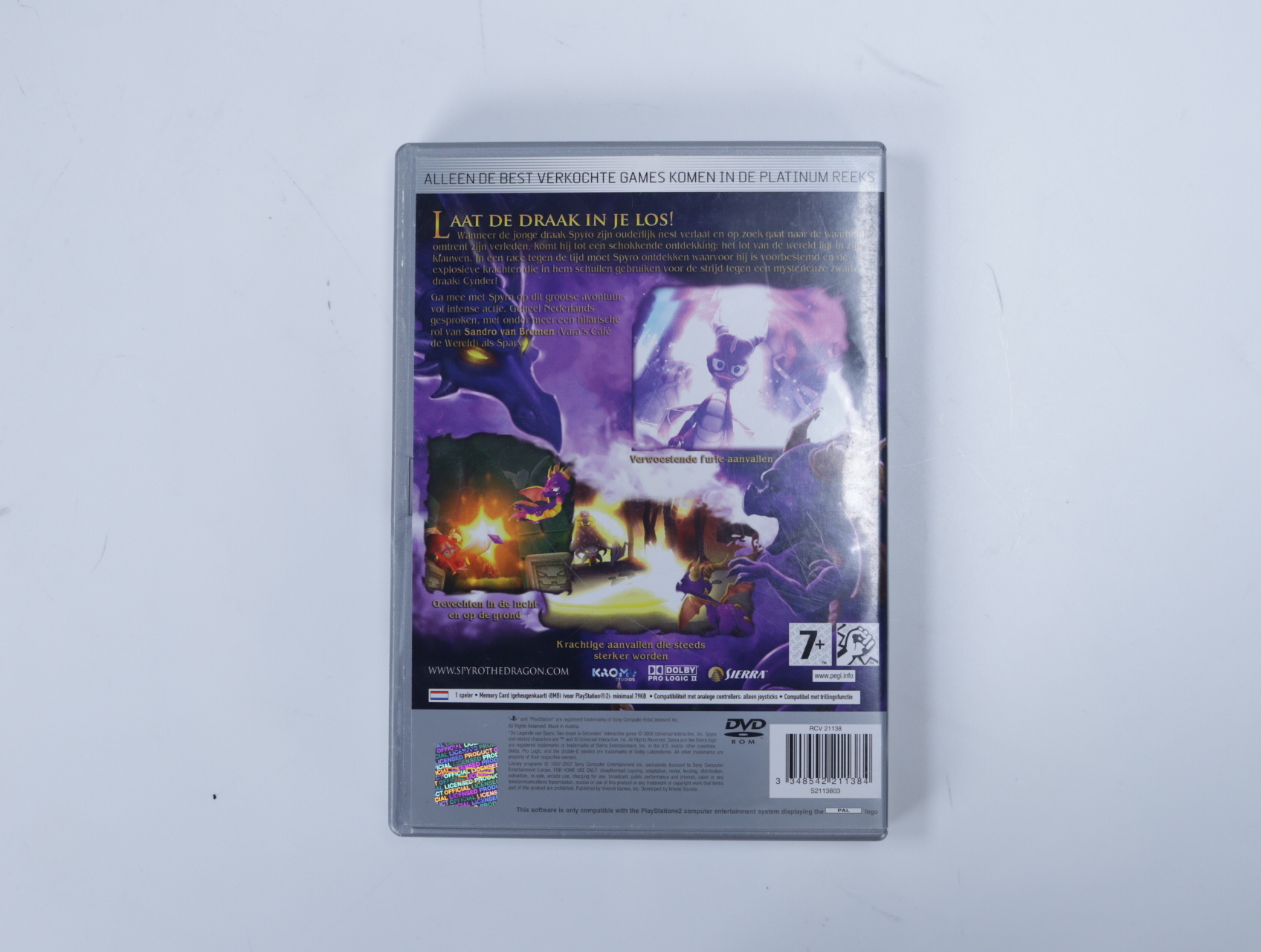 PlayStation 2 - Spyro: A Dragon Born - Eurocom Entertainment Software - productfoto 3