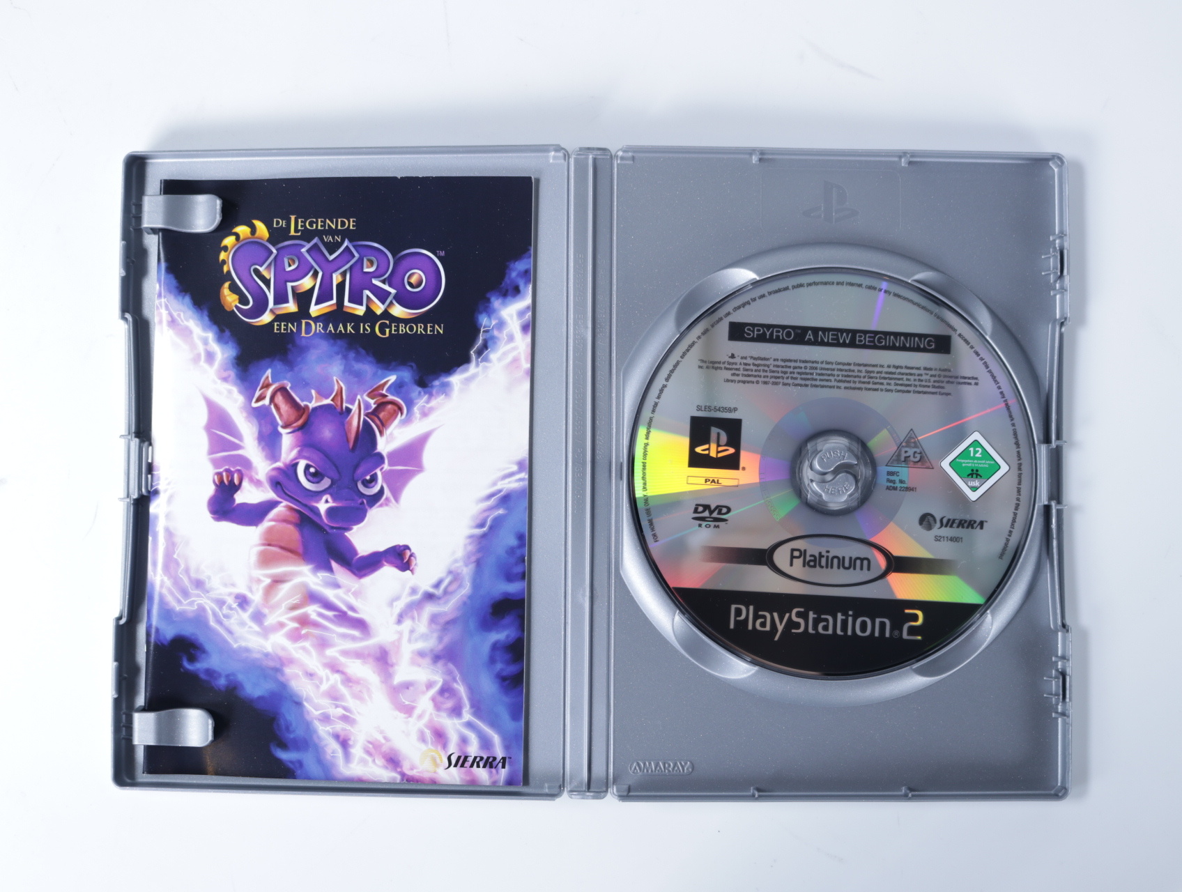 PlayStation 2 - Spyro: A Dragon Born - Eurocom Entertainment Software - productfoto 2