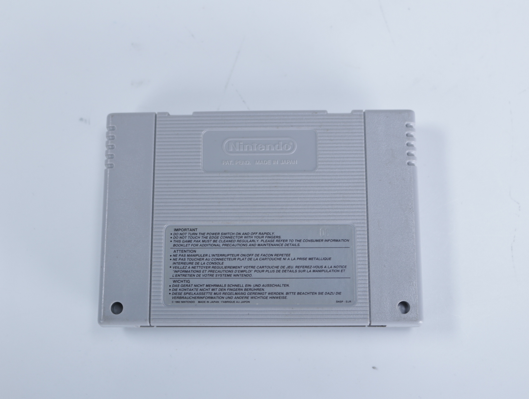 SNES - Hagane: The Final Conflict - productfoto 2