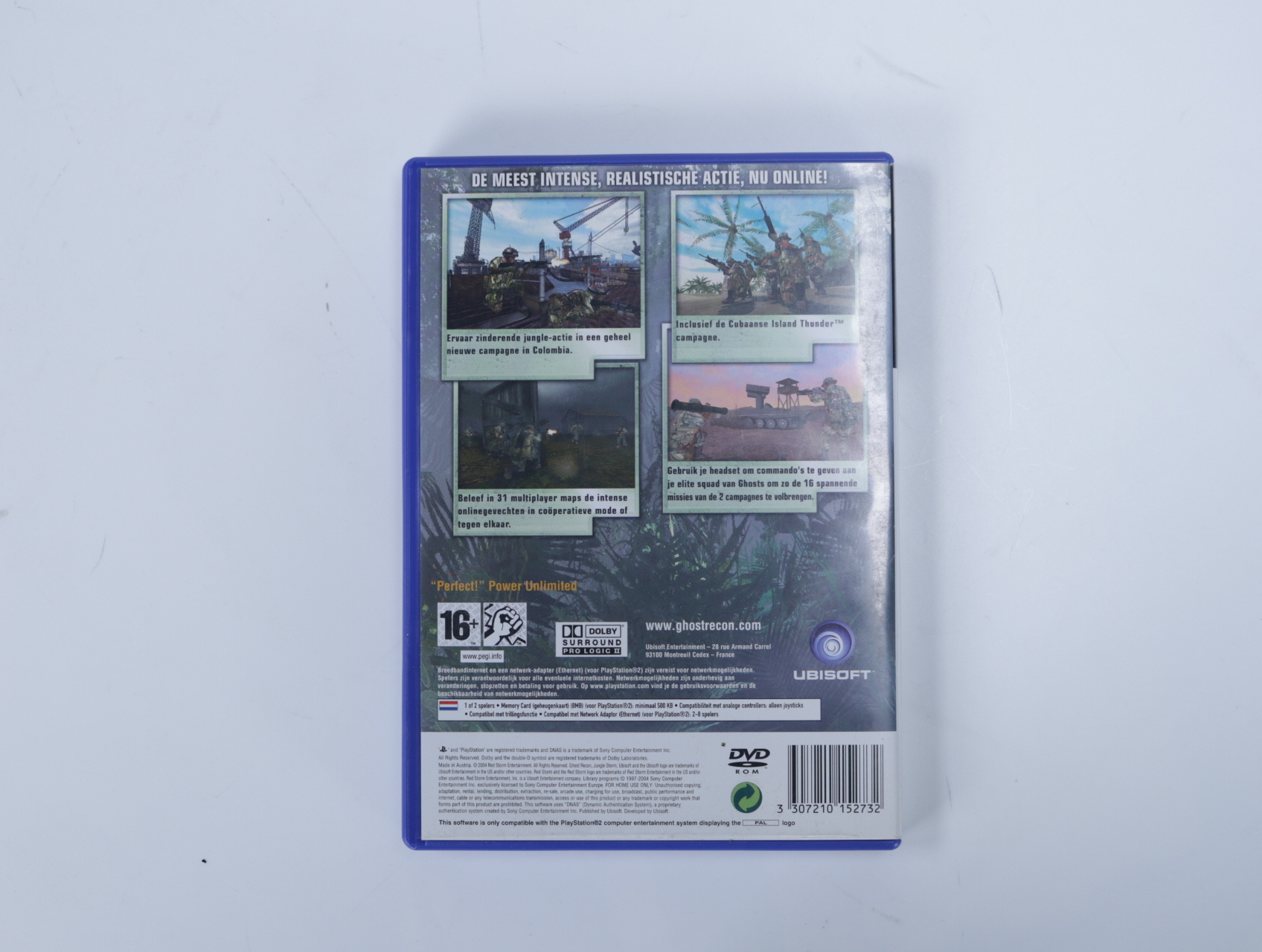 PlayStation 2 - Ghost Recon: Jungle Storm [No Manual] - productfoto 3