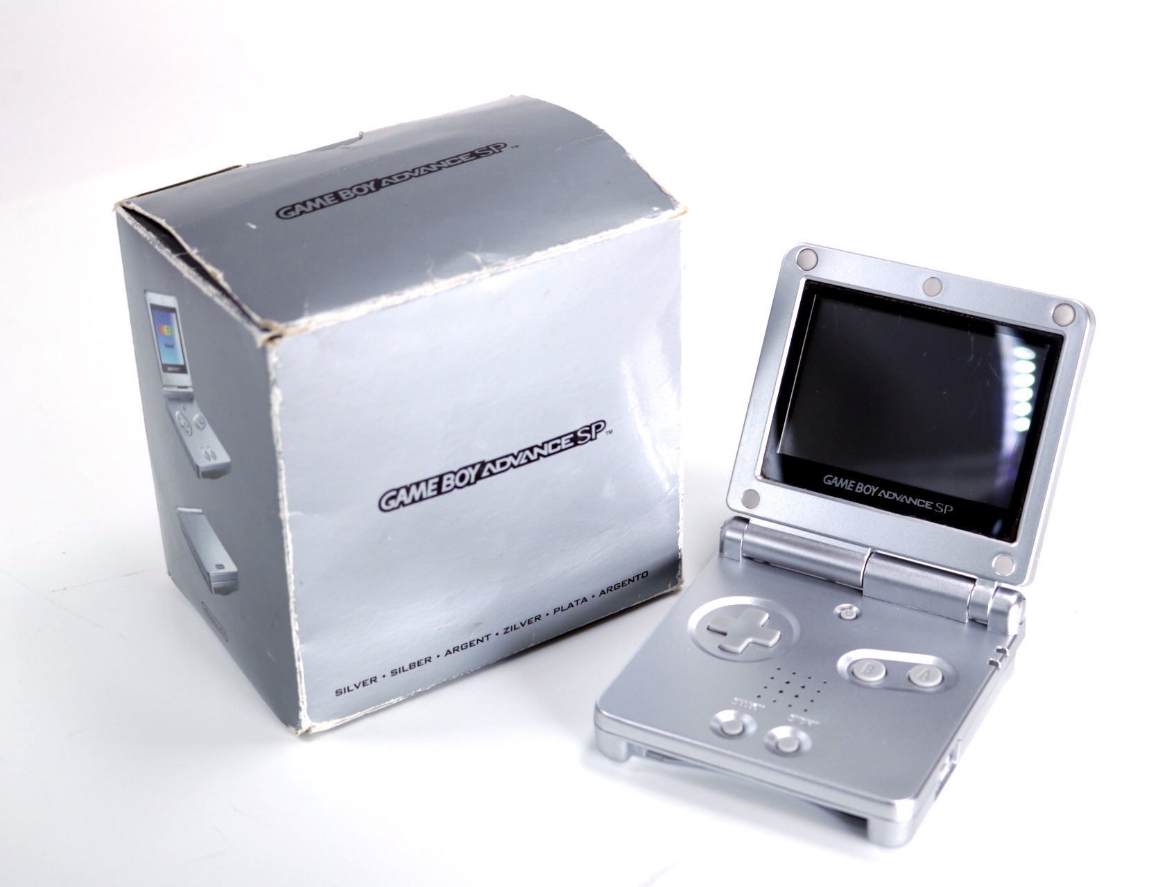 GameBoy Advance SP [Console] - Silver - CIB
