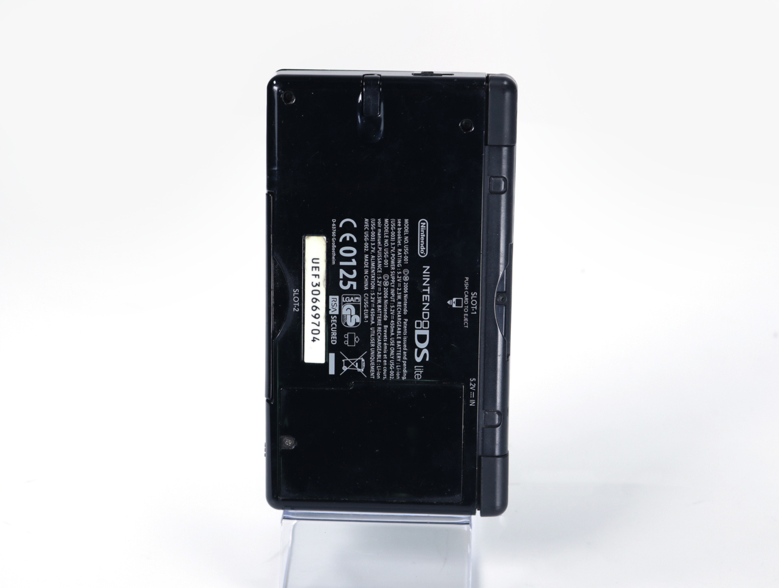 Nintendo DS - DS Lite Console - Black - productfoto 7